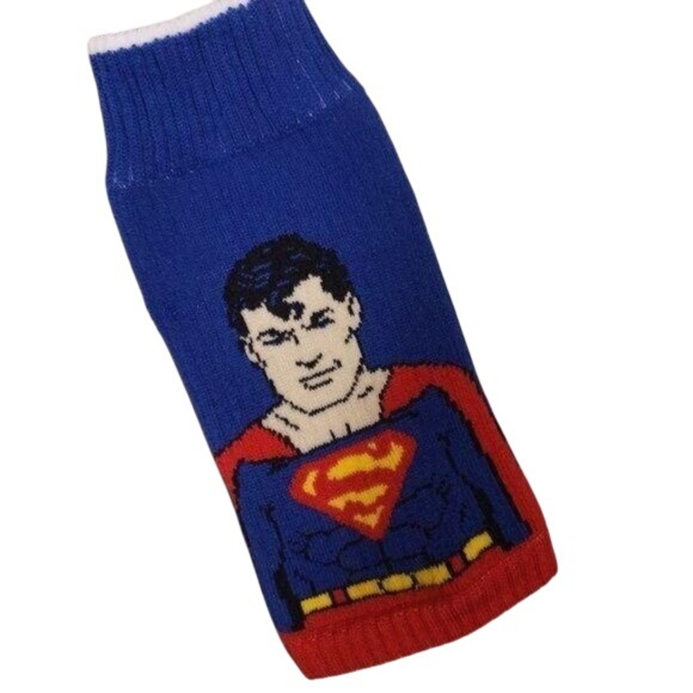 FREAKER Superman DC Comics Bottle Can Cup Koozie Cozy NWT